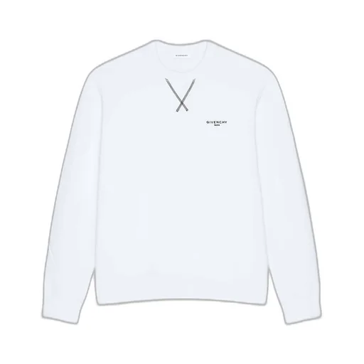 Couture Seam Sweatshirt In Fleece With Givenchy Paris