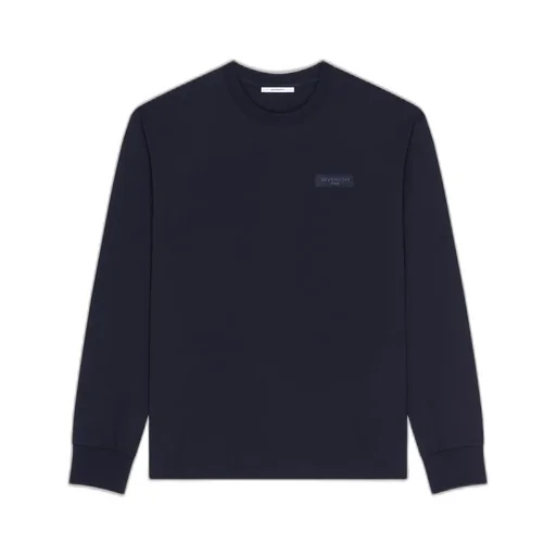 T-Shirt In Cotton With Givenchy Paris Gros Grain