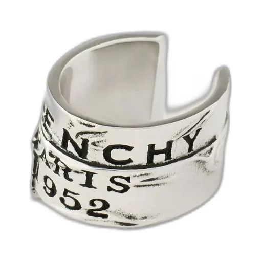 Givenchy Tape Earcuff In Metal And Enamel