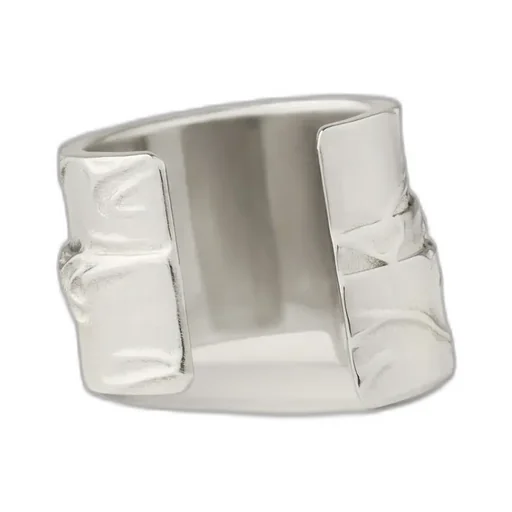 Givenchy Tape Earcuff In Metal And Enamel