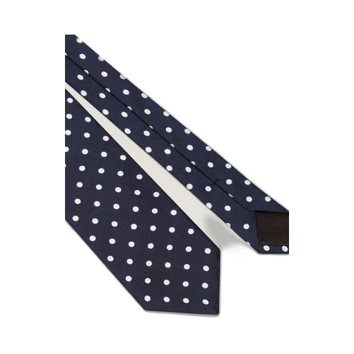 Polka Dots Tie In Silk