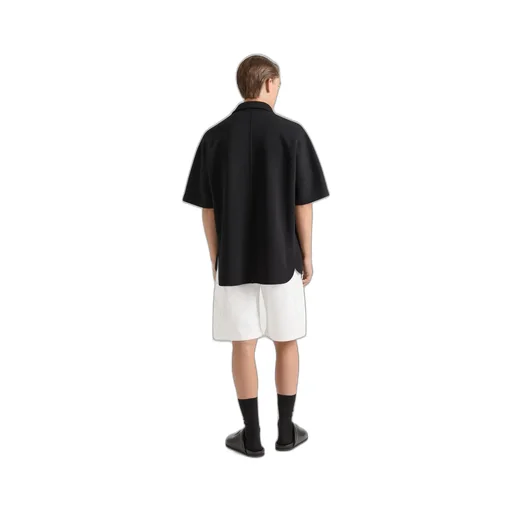 Shirt In Scuba With Givenchy Paris Patch