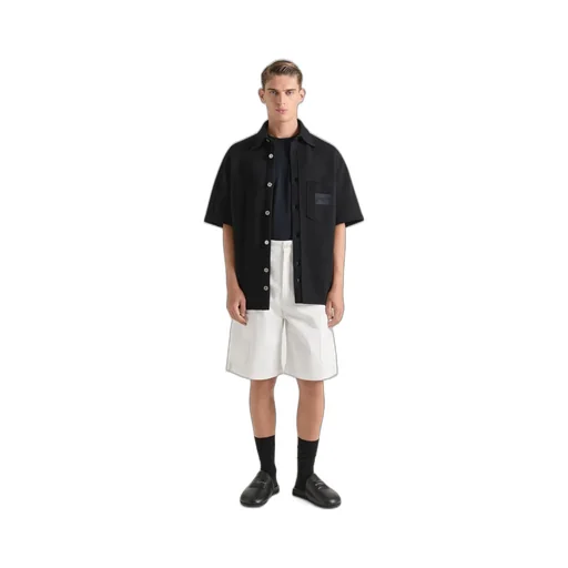 Shirt In Scuba With Givenchy Paris Patch