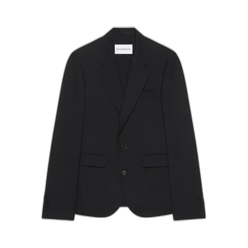 Deconstructed Single Breasted Jacket In Flannel