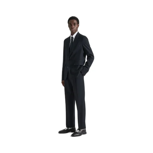 Relaxed Fit Trousers In Flannel