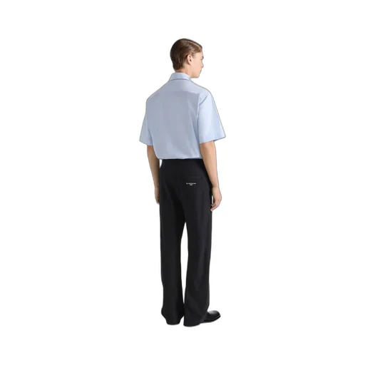 Couture Seam Joggers In Fleece Embroidered Givenchy Paris