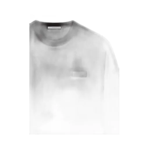 Long Sleeve T-Shirt In Cotton With Givenchy Patch