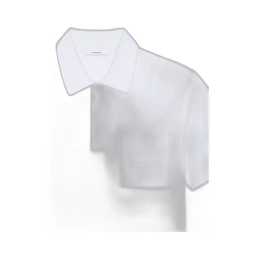 Polo In Cotton With Givenchy Patch