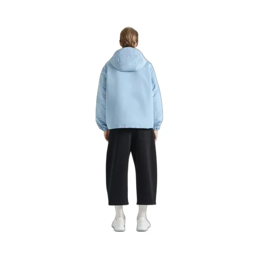 Windbreaker In Polyfaille With Givenchy Stamp Embroidery