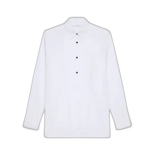 Tuxedo Shirt In Cotton Poplin