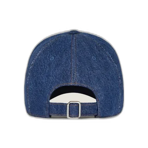 Givenchy Embroidered Cap In Denim