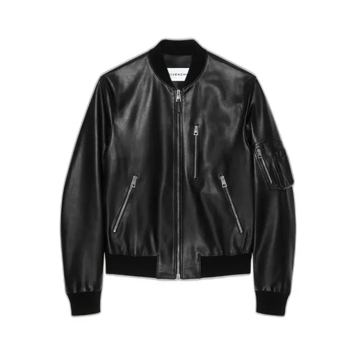 Aviator Jacket In Leather