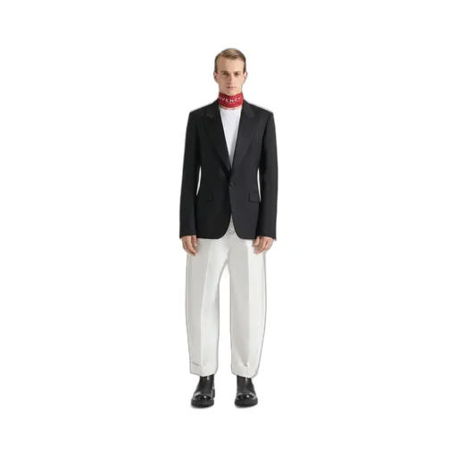White Couture Seam Jeans