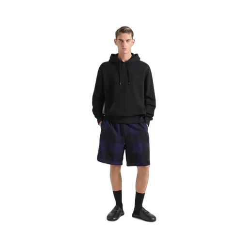 Couture Seam Hoodie In Fleece With Clapperboard Print