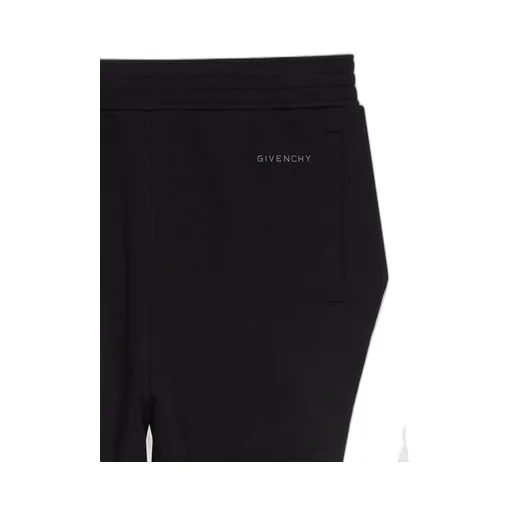 Joggers In Scuba With Satin Couture Detail