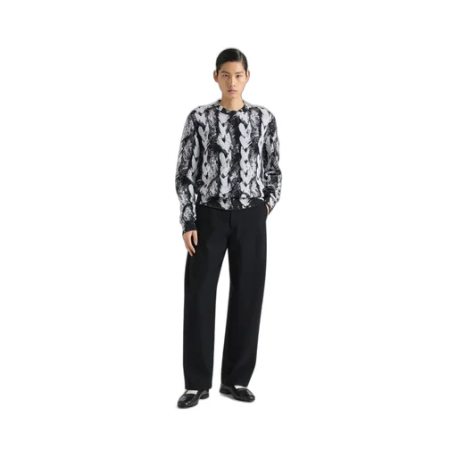 Couture Seam Trousers In Flannel