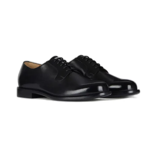 Label Derbies In Leather