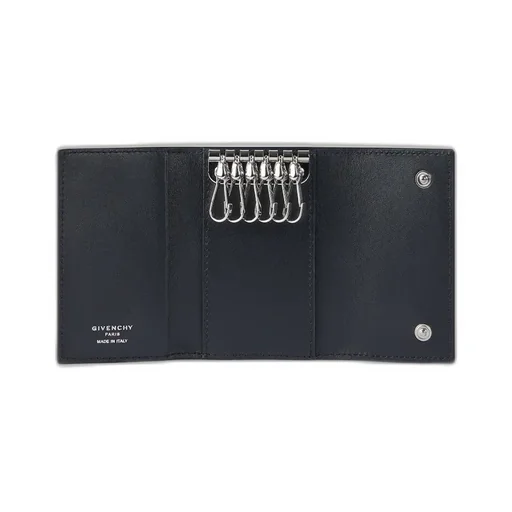 Key Case In Grained Leather
