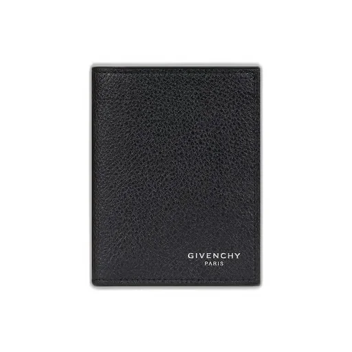 Card Holder In Grained Leather