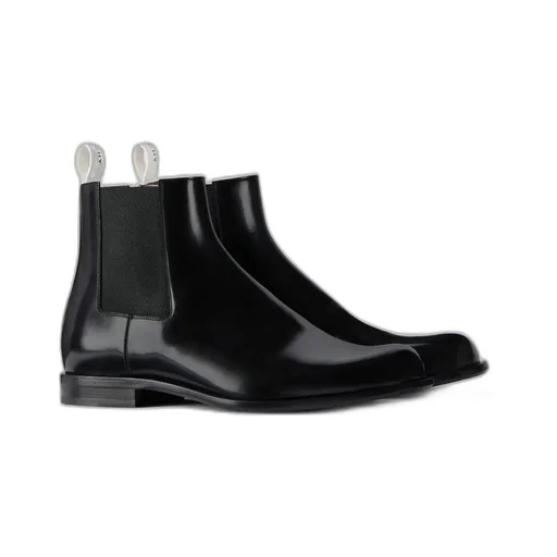 Tux Chelsea Boots In Brushed Leather