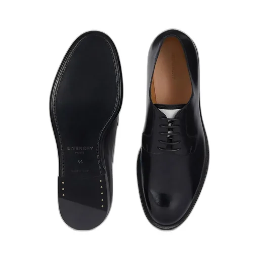 Label Derbies In Leather