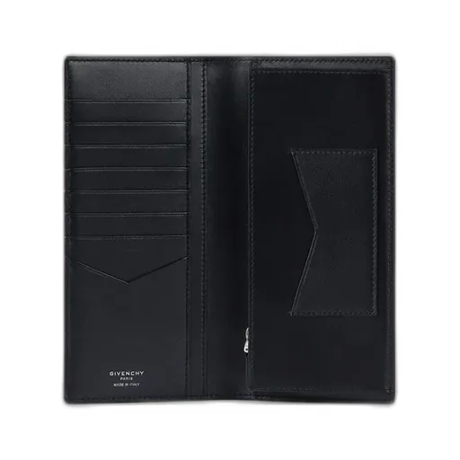 Long Wallet In Grained Leather