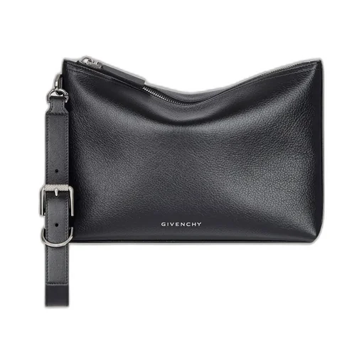 Voyou Pouch In Grained Leather