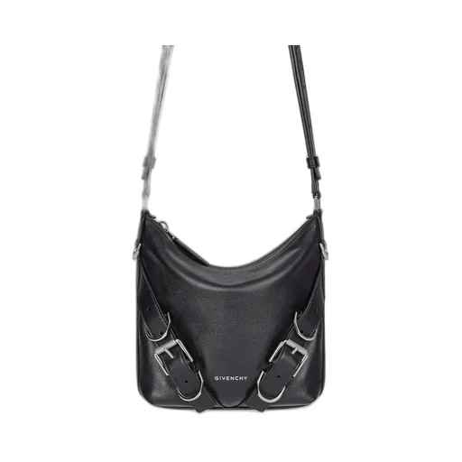 Small Voyou Crossbody Bag In Grained Leather