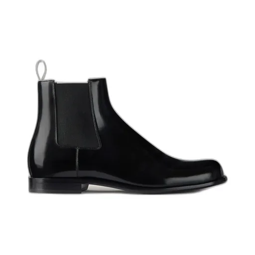 Tux Chelsea Boots In Brushed Leather