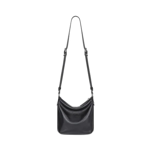 Small Voyou Crossbody Bag In Grained Leather