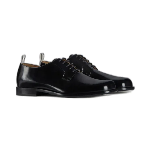 Tux Derbies In Brushed Leather