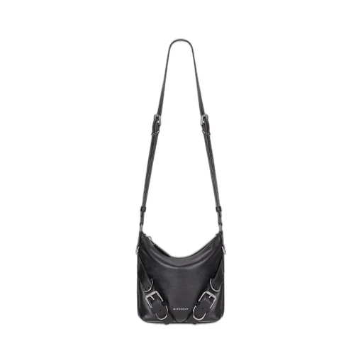 Small Voyou Crossbody Bag In Grained Leather
