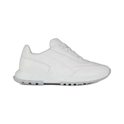 Trainers Sneakers In Shiny Padded Leather