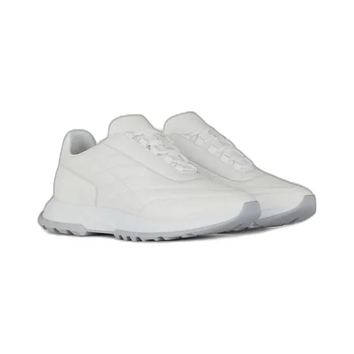 Trainers Sneakers In Shiny Padded Leather