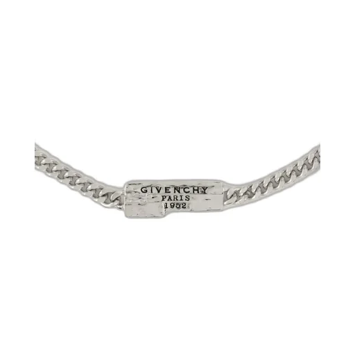 Givenchy Tape Necklace In Metal And Enamel