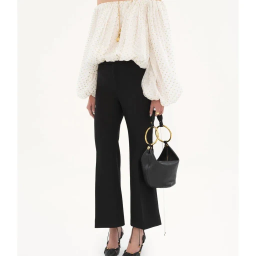 Chloé Cropped Bootcut Pants