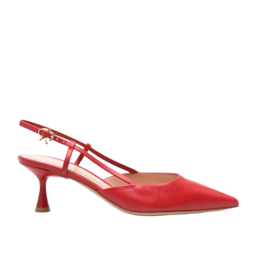 Gianvito Rossi Ascent Pointed-Toe Slingback Pumps