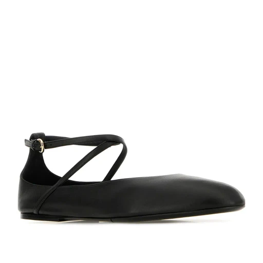 Co Strappy Ballerina Flat Shoes