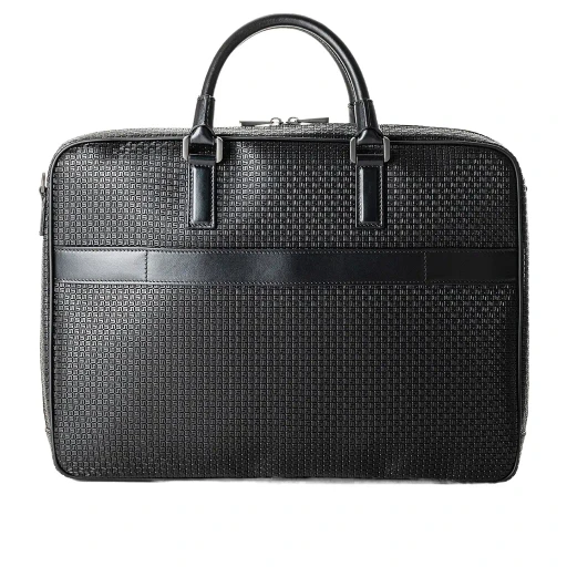 Serapian Zip-Up Slim Briefcase
