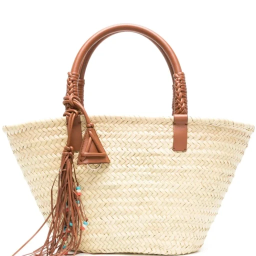 Alanui Icon Palm Leaf Big Tote Bag