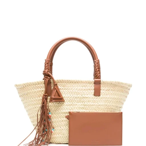 Alanui Icon Palm Leaf Big Tote Bag