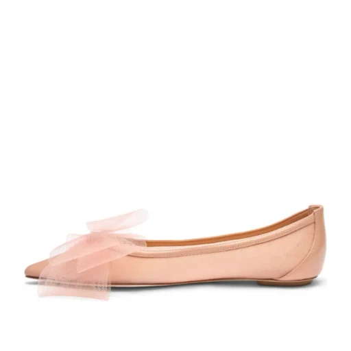 Leather Ballerina Shoes