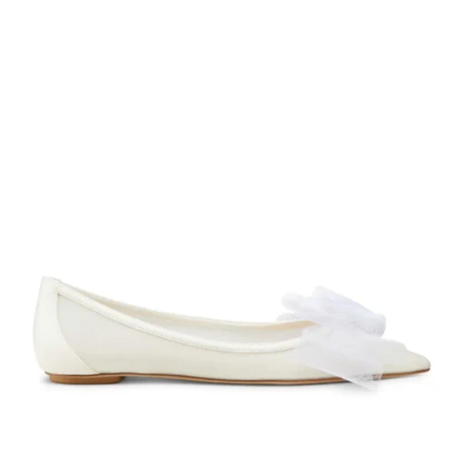 Blushing Bow Ballerina Shoes