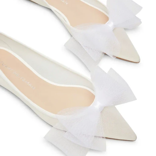 Blushing Bow Ballerina Shoes