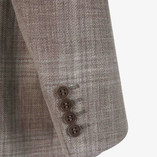 Canali Checked Pattern Blazer