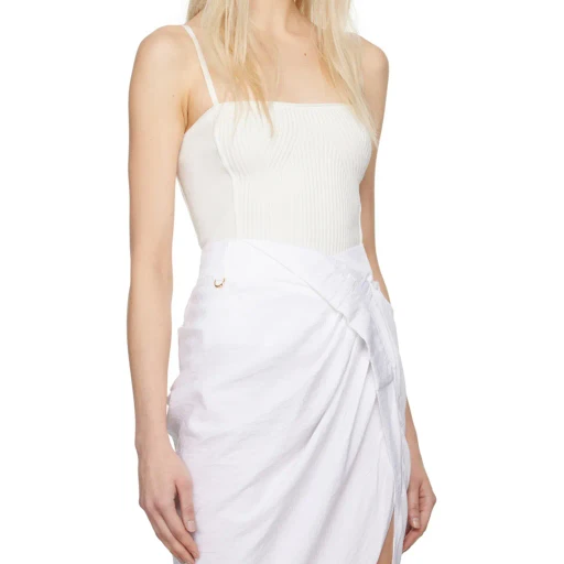 Jacquemus Ribbed Singlet Top