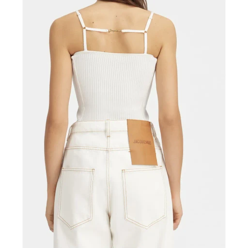 Jacquemus Ribbed Singlet Top