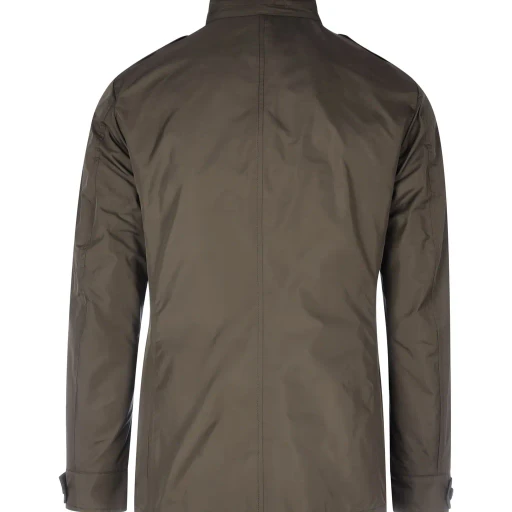 Hooded Buttoned Down Jacket