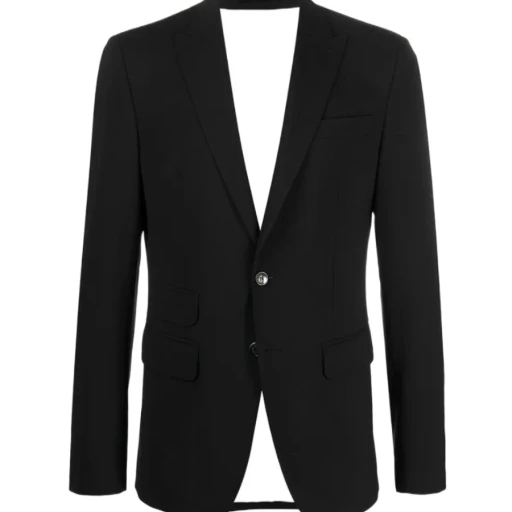 Single-Breasted Wool Suit