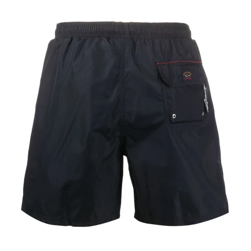 Logo-Patch Drawstring Swim Shorts